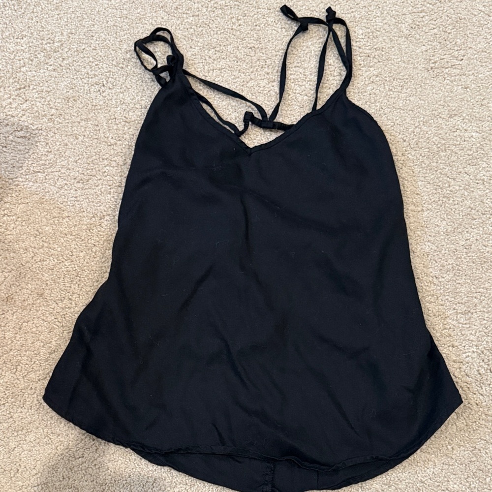 Glam Black Camisole Top